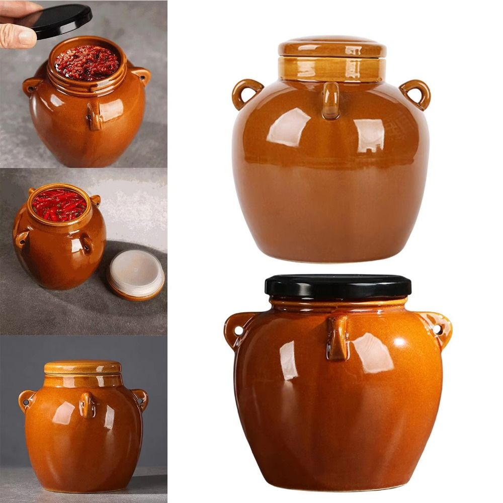 Large Capacity Ceramic Pickle  - đánh giá và giá Fermentation Crock