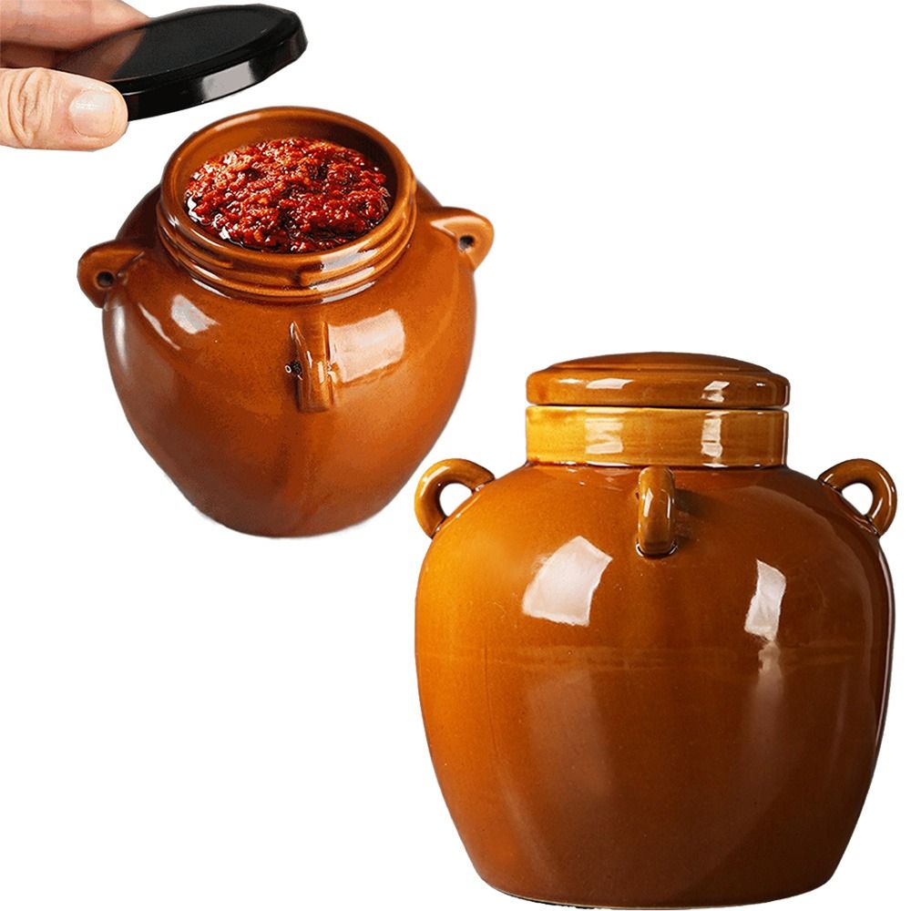 Large Capacity Ceramic Pickle  - đánh giá và giá Fermentation Crock