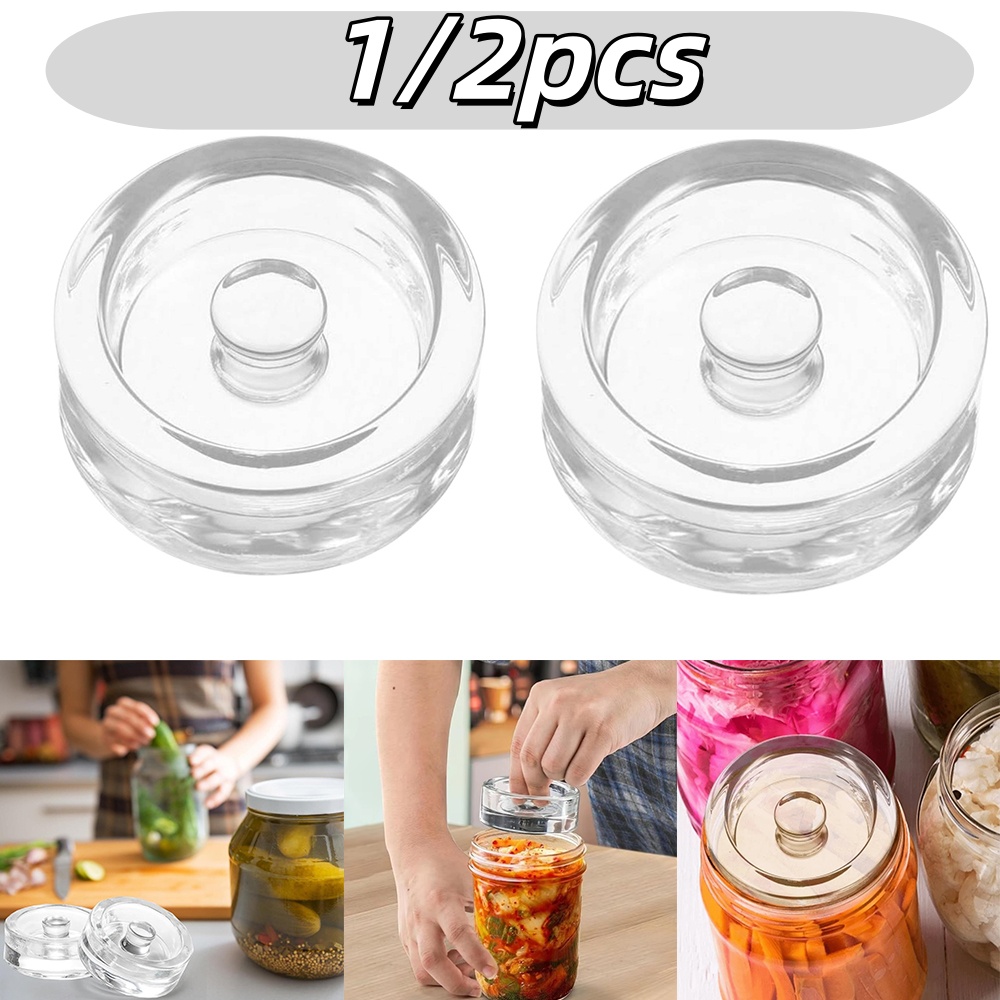 1/2pcs Fermented Glass Weights - đánh giá và giá Fermentation Crock