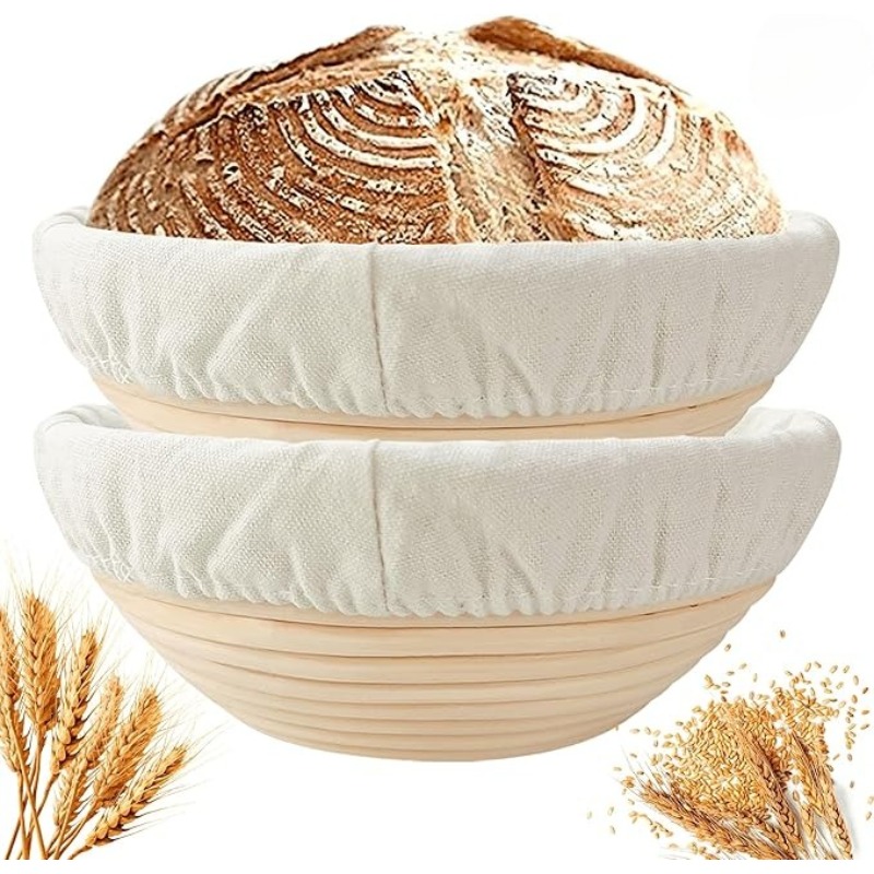 Bread Fermentation Basket PP D - đánh giá và giá Fermentation Crock