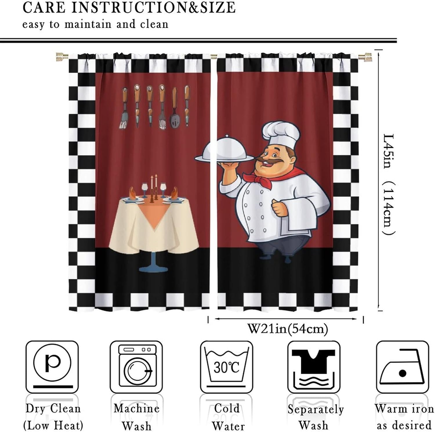 Fat Chef Kitchen Curtains ，Car - đánh giá và giá Home Cooking Youtube