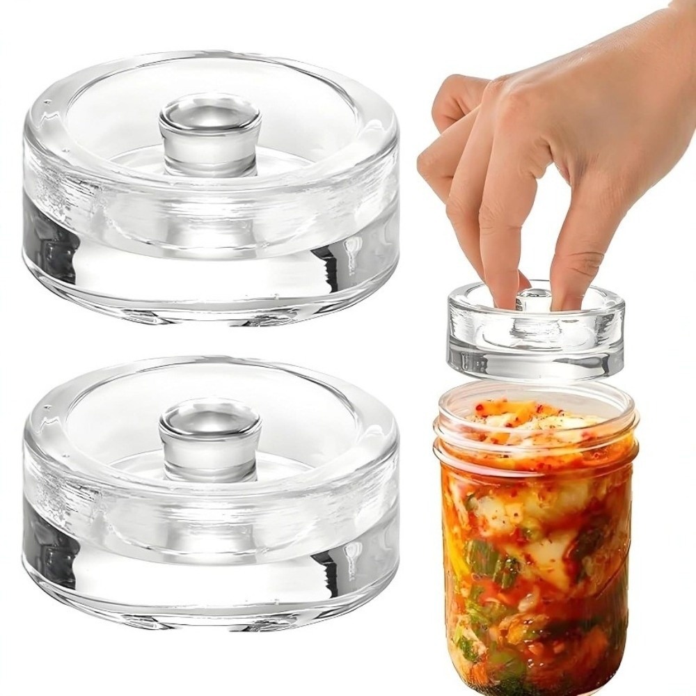 1/2/4Pcs Clear Fermented Glass - đánh giá và giá Fermentation Crock