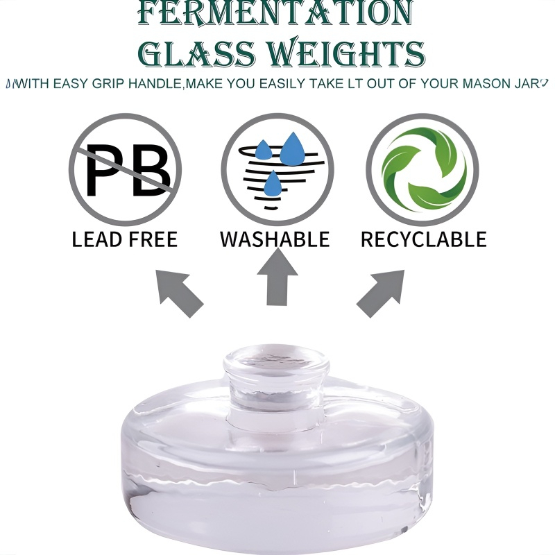 Wide Mouth Canning Jars with G - đánh giá và giá Fermentation Crock