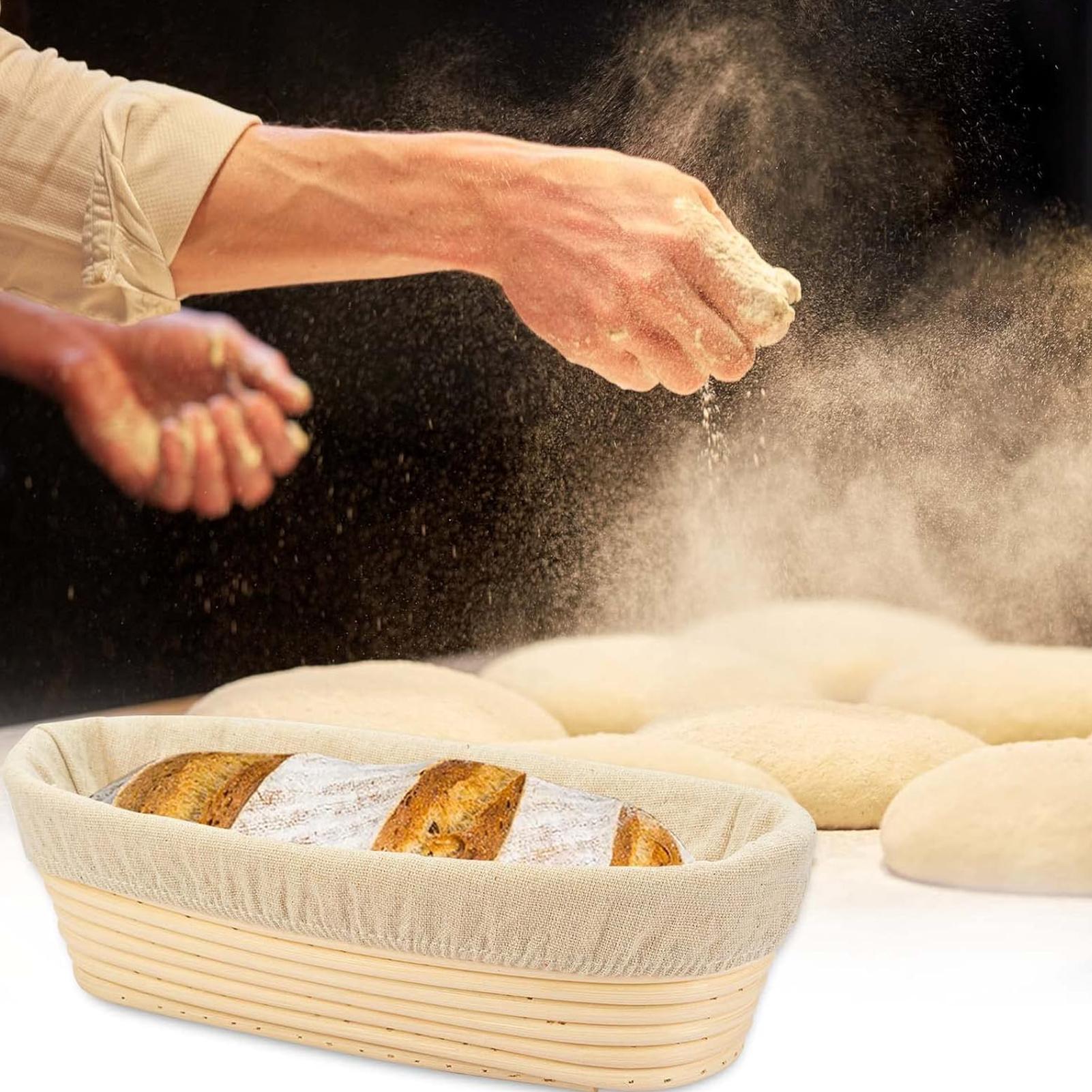 Handmade Rattan Bread Proofing - đánh giá và giá Fermentation Crock