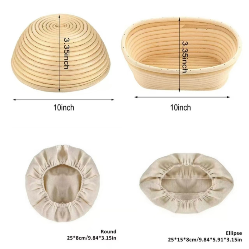 1/3Pcs Bread Basket Liner Clot - đánh giá và giá Fermentation Crock