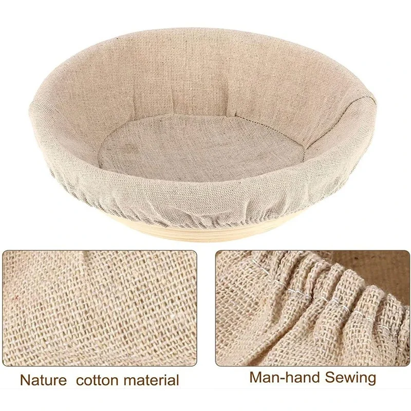 1/3Pcs Bread Basket Liner Clot - đánh giá và giá Fermentation Crock