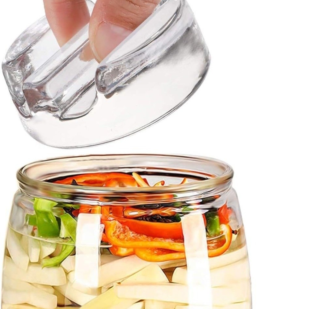 Fermented Glass Weights with H - đánh giá và giá Fermentation Crock