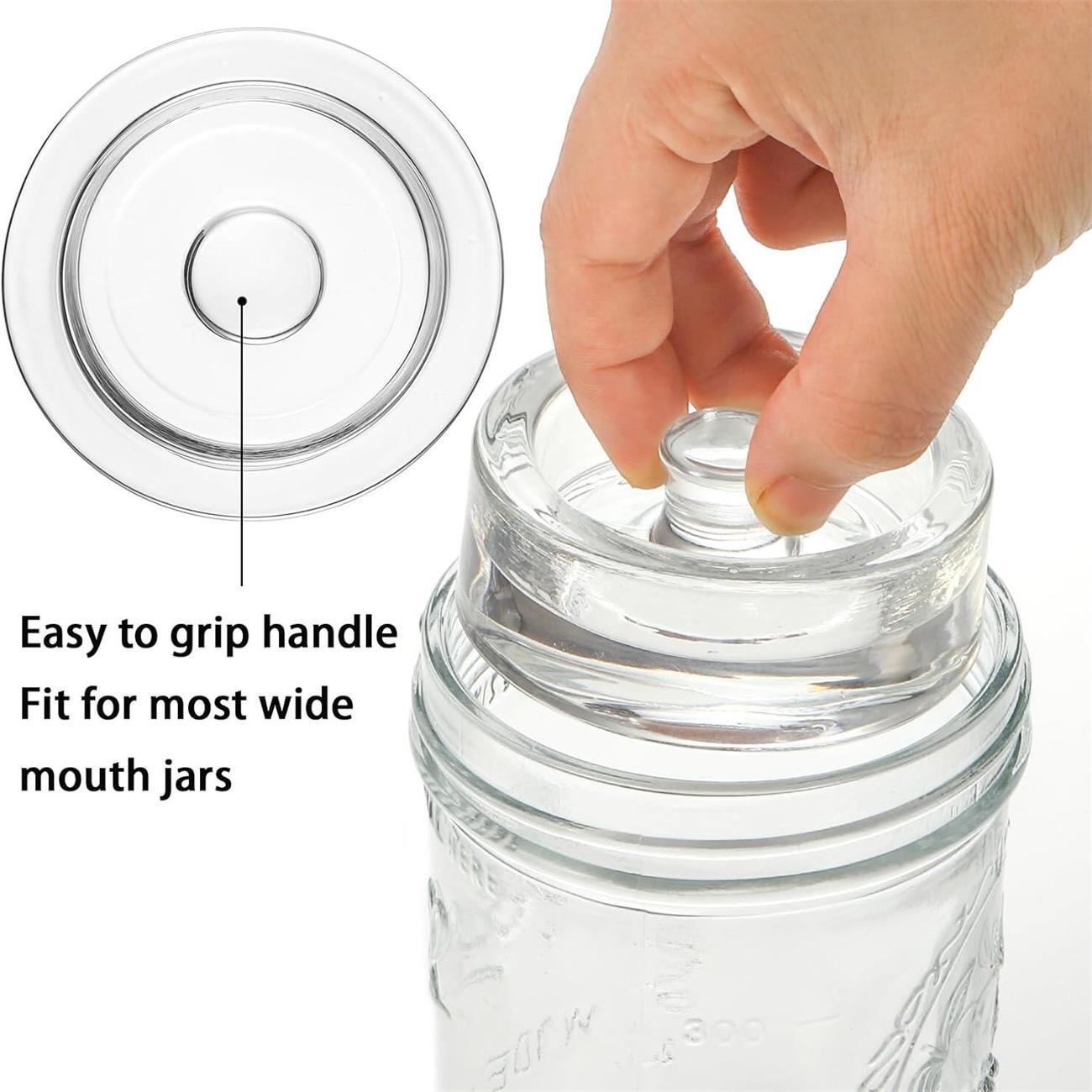 1Pcs Clear Fermented Glass Wei - đánh giá và giá Fermentation Crock