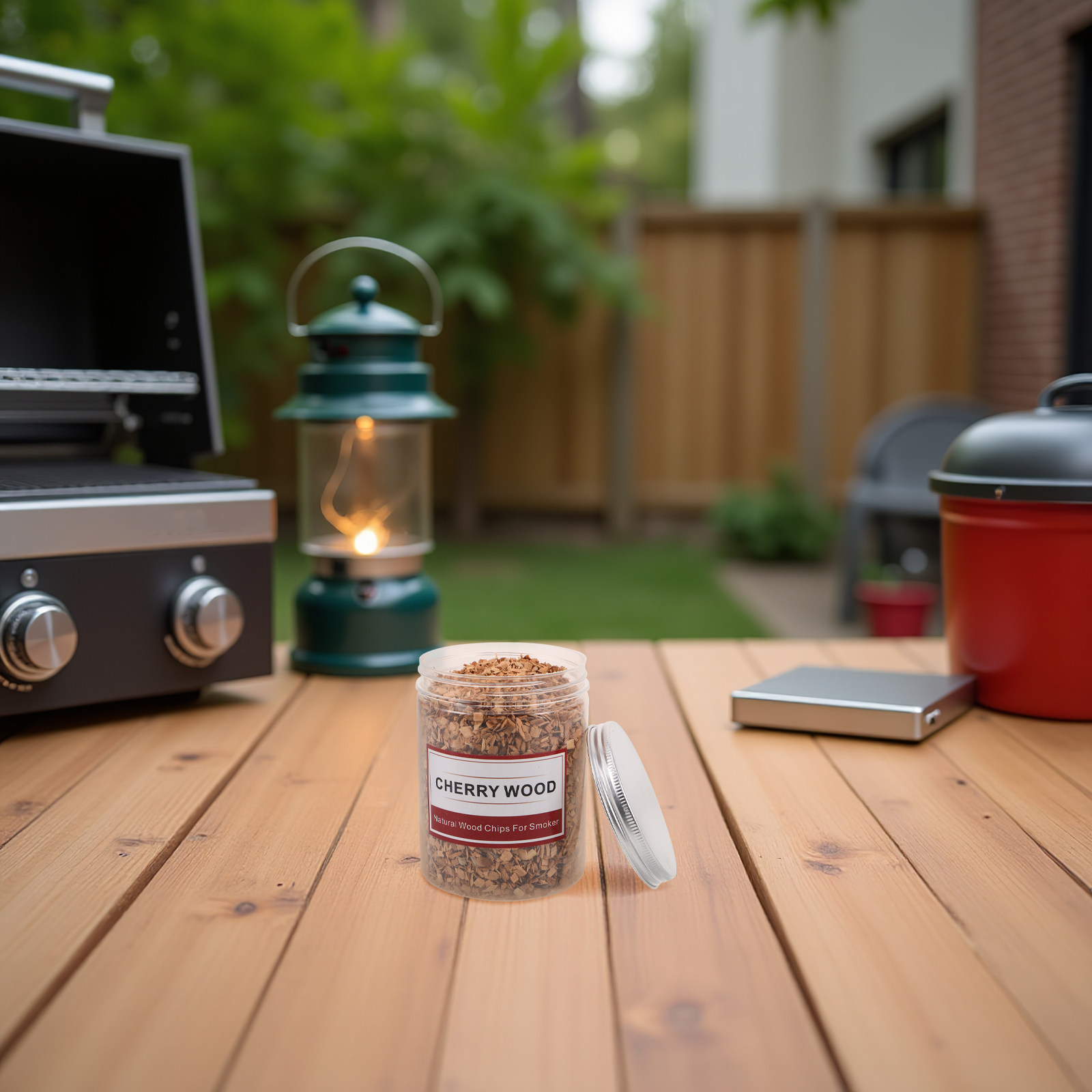 1 Box Cherry Smoking Chips Nat - đánh giá và giá Smoker Box Wood Chip